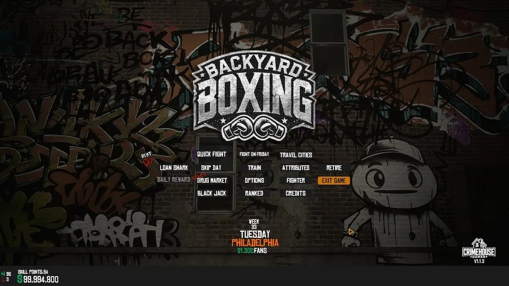 Скриншот 1 игры Backyard Boxing
