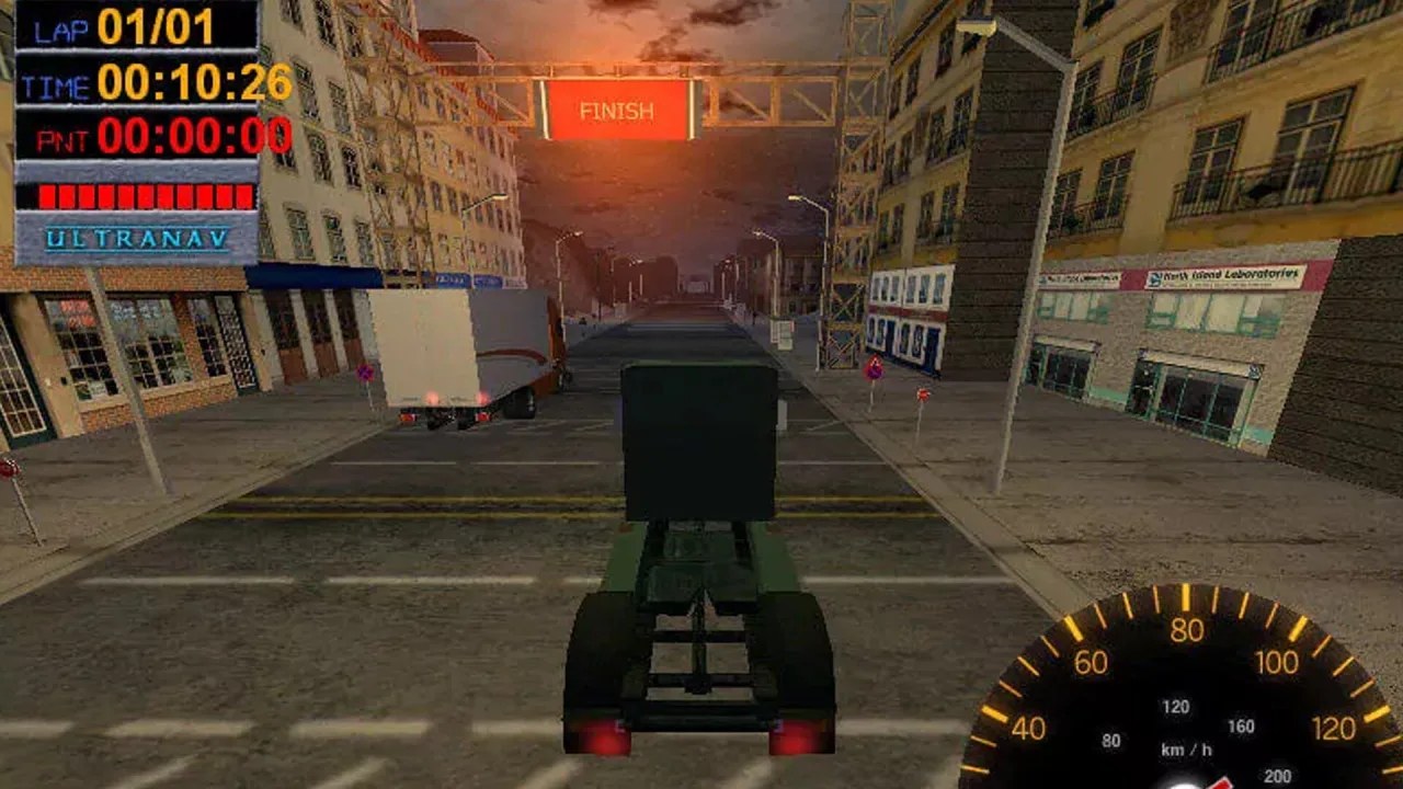Скриншот 4 игры Big Rigs: Over the Road Racing