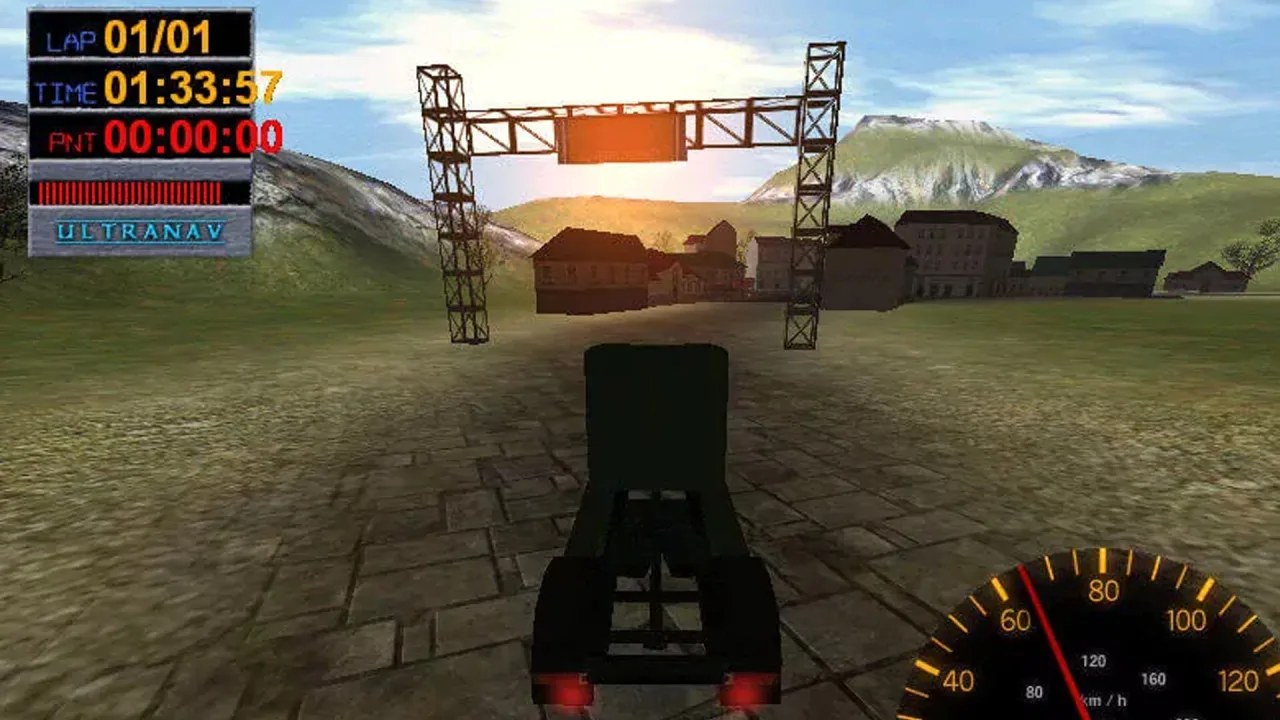 Скриншот 3 игры Big Rigs: Over the Road Racing