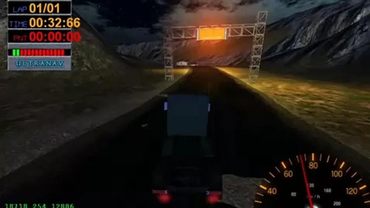 Скриншот 2 игры Big Rigs: Over the Road Racing