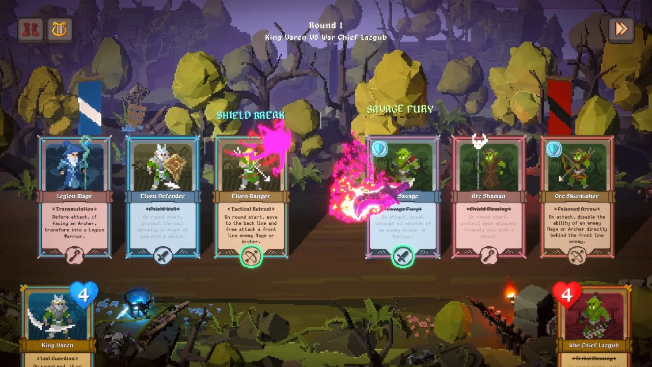 Скриншот 2 игры Blades, Bows and Magic