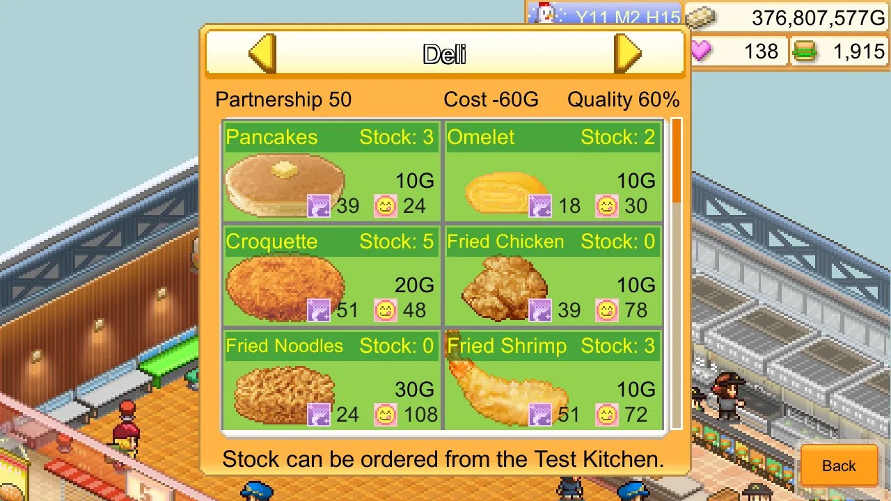 Скриншот 2 игры Burger Bistro Story