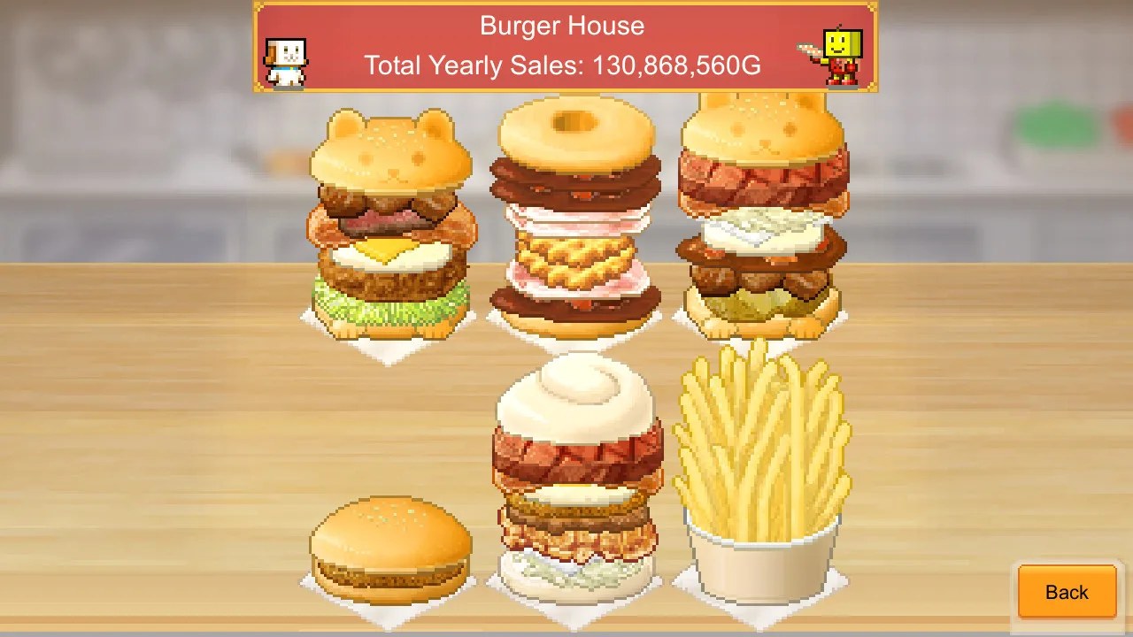 Скриншот 1 игры Burger Bistro Story
