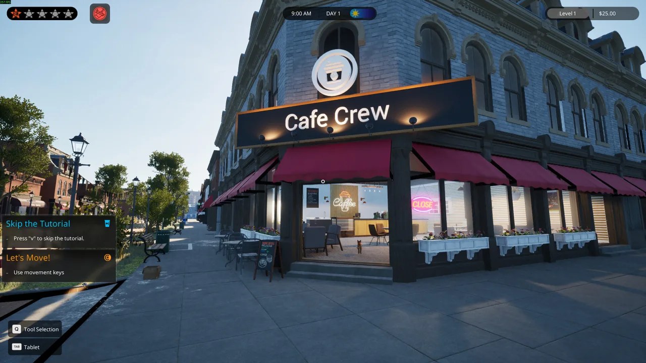 Скриншот 4 игры Cafe Crew Simulator