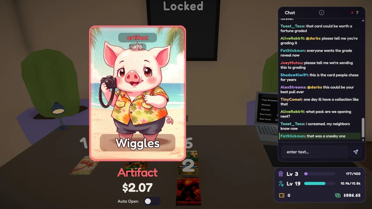 Card Collection Simulator - скриншот