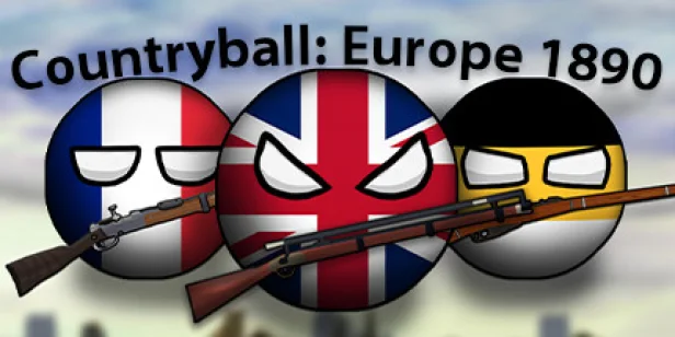 Countryball: Europe 1890