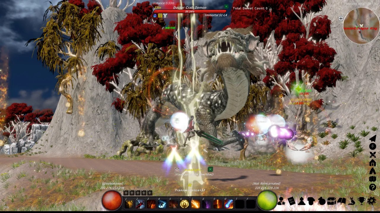 Скриншот 4 игры Cultivation Magic World