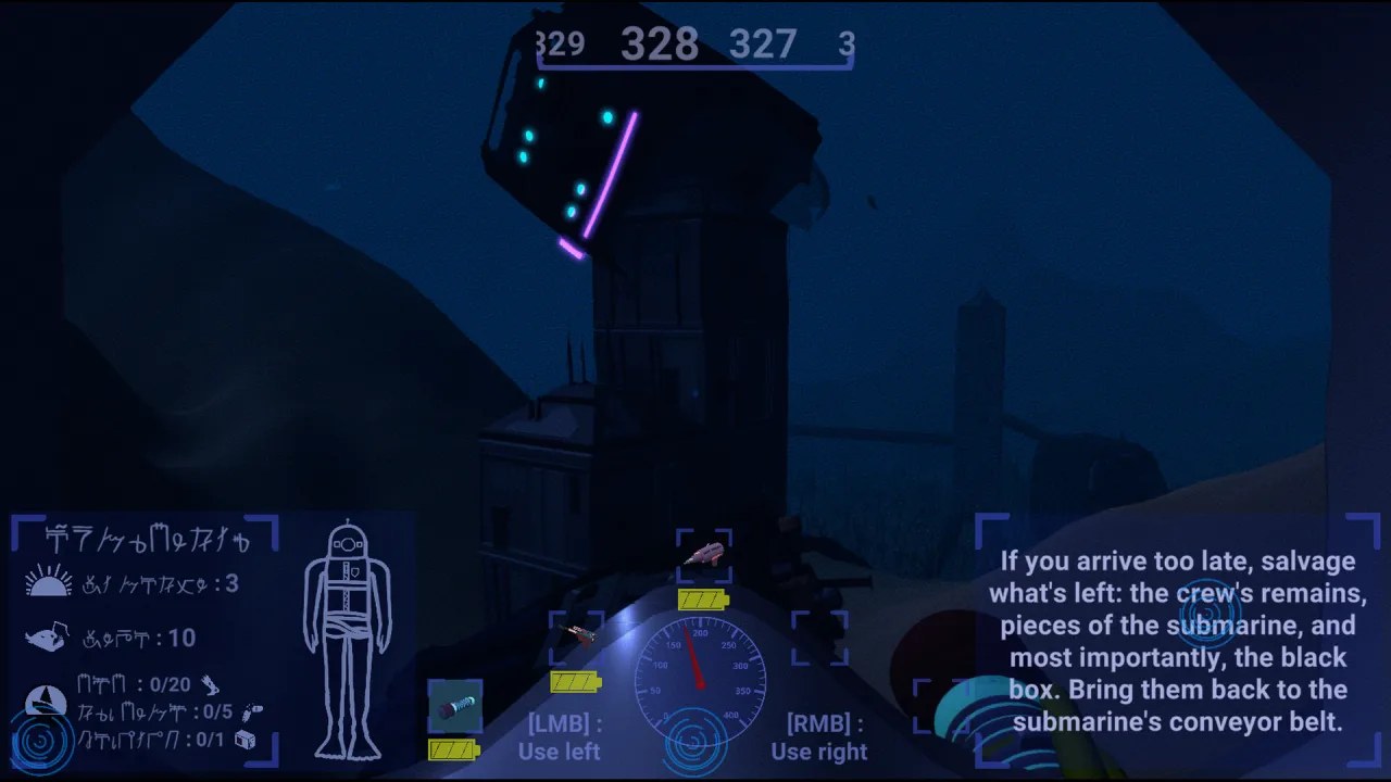 Скриншот 1 игры Depth Diver