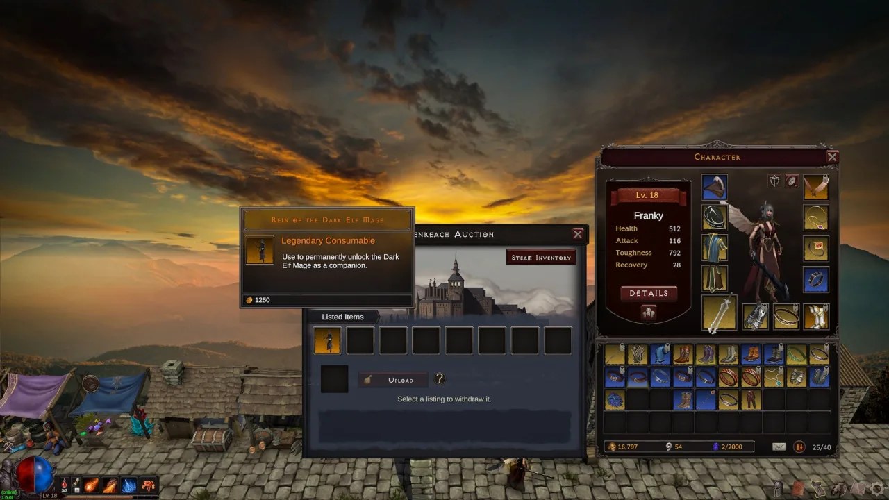 Скриншот 6 игры Deskrawl: Idle ARPG
