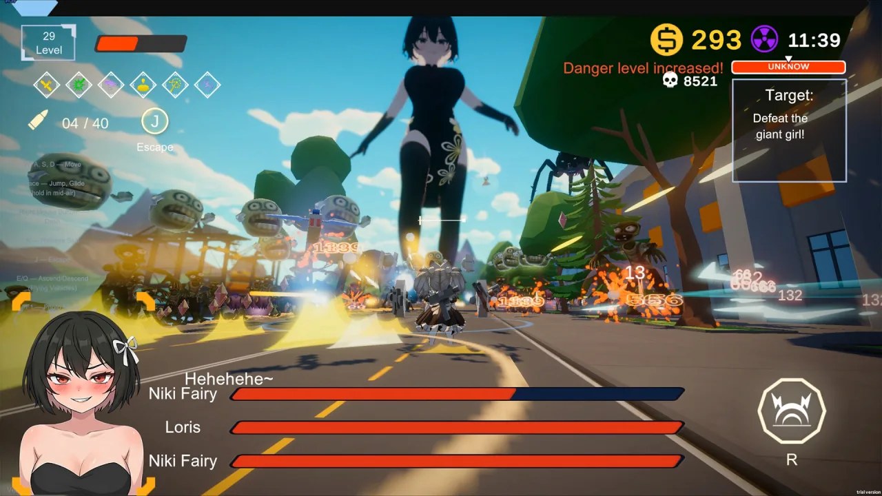 Скриншот 2 игры DopePie Survivors 3D