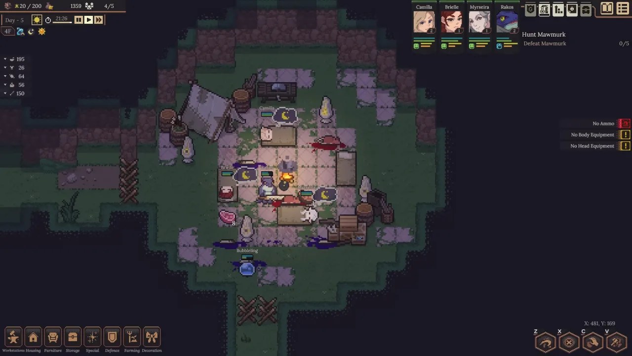 Скриншот 5 игры Dungeon Settlers