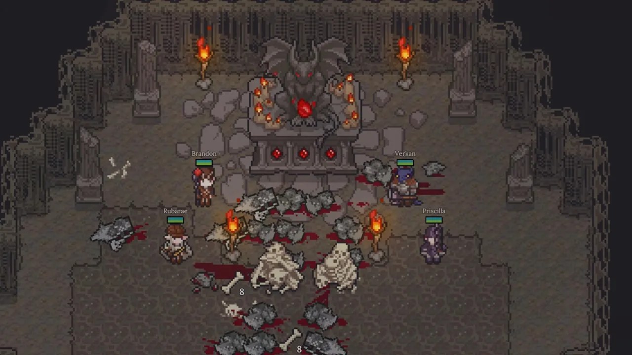 Скриншот 4 игры Dungeon Settlers