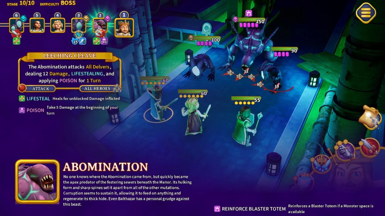 Скриншот 2 игры Dungeonfell