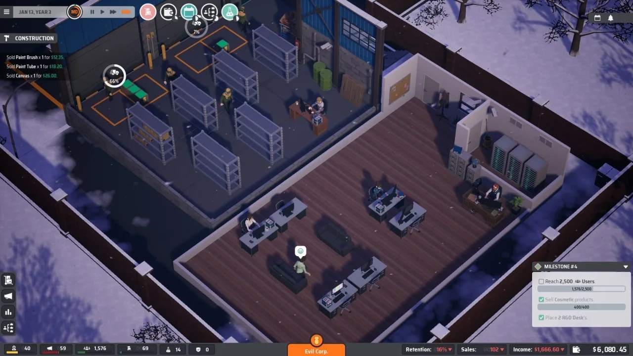 E-Shop Tycoon - скриншот