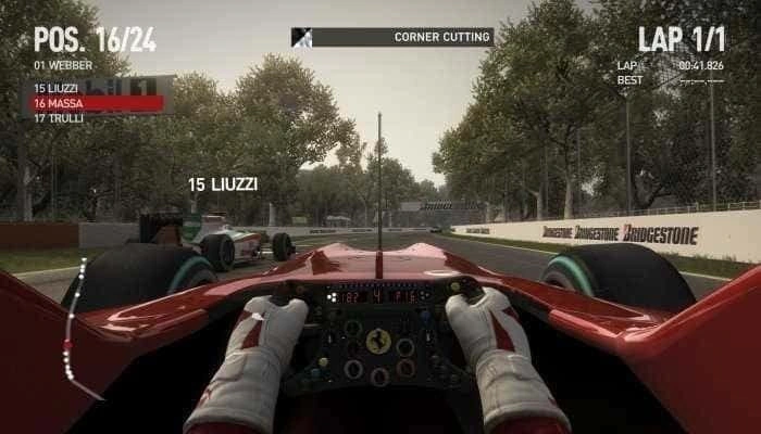 F1 2010 - скриншот