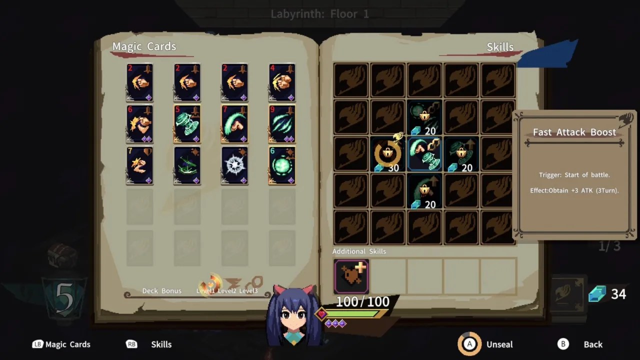 Скриншот 1 игры FAIRY TAIL: DUNGEONS