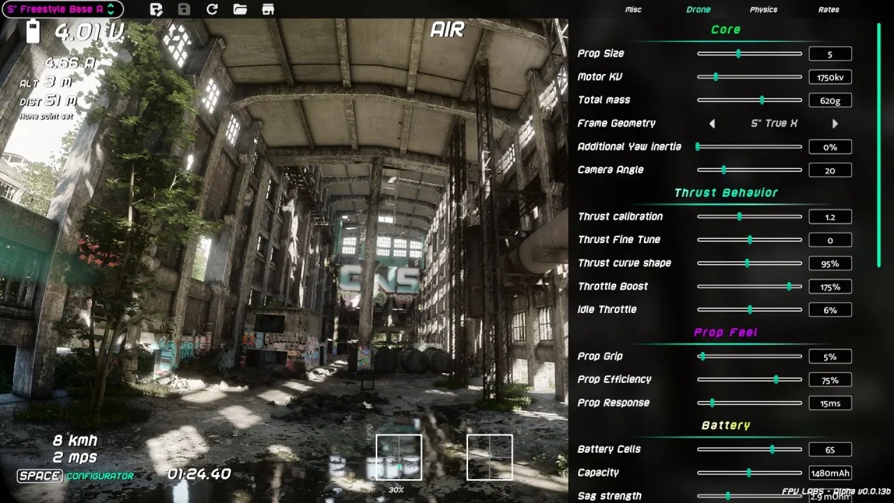 Скриншот 3 игры FPV Labs - Drone Simulator