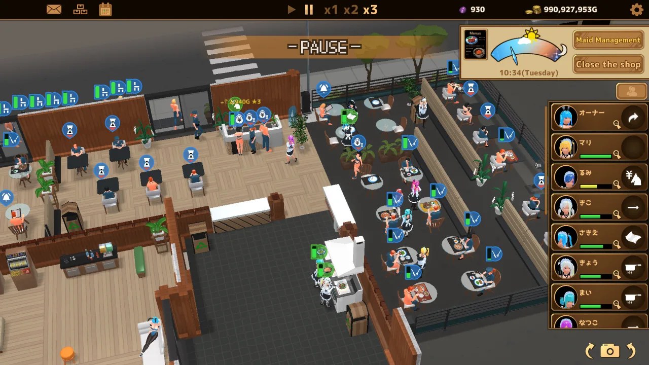 Скриншот 2 игры Futanari Coffee shop