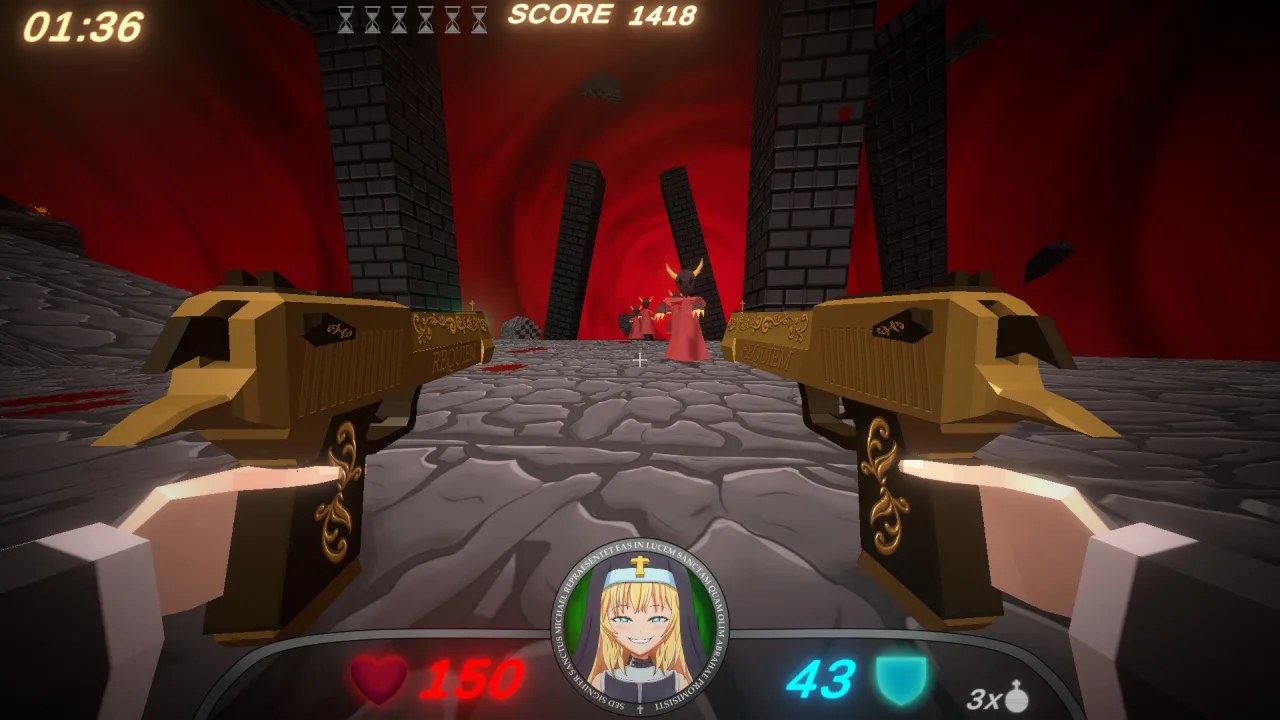 Guns and Nuns: Storming Hell - скриншот