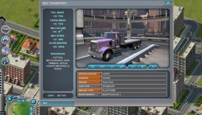 Скриншот 3 игры Hard Truck Tycoon