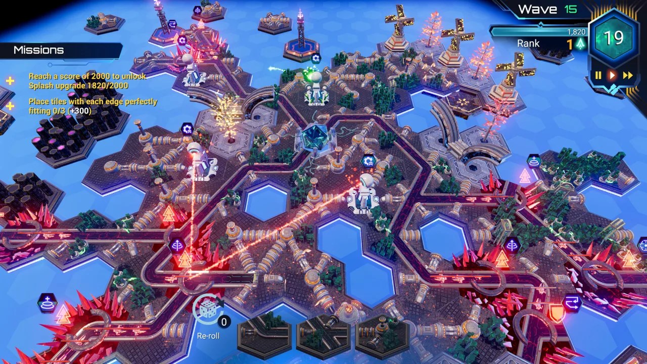 Скриншот 4 игры HexaScape: Cyber Defense