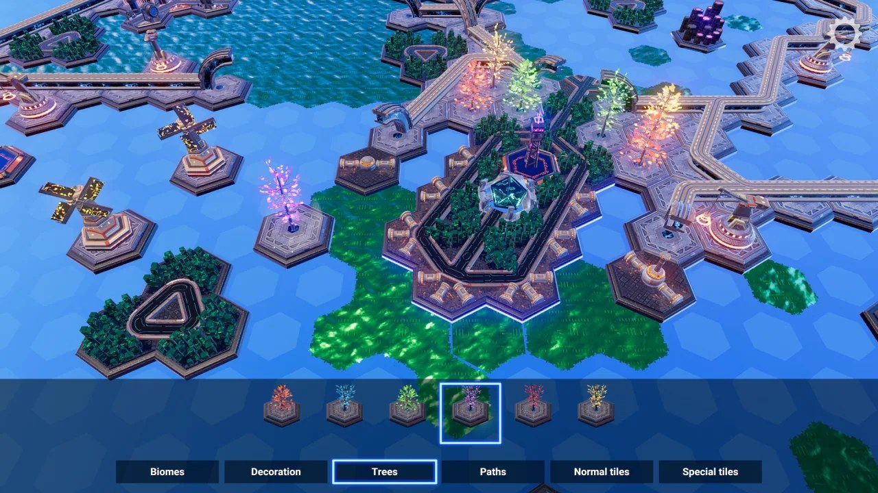 Скриншот 3 игры HexaScape: Cyber Defense