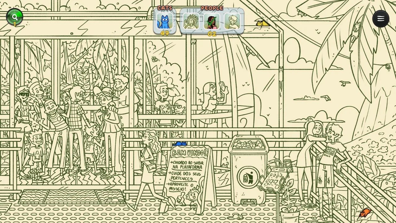 Скриншот 4 игры Hidden Cats in Rio de Janeiro