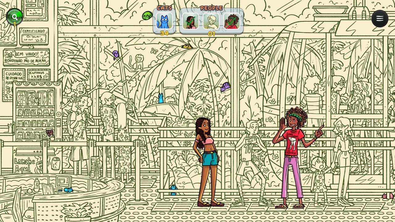 Скриншот 2 игры Hidden Cats in Rio de Janeiro