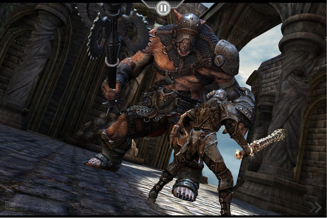 Infinity Blade - скриншот