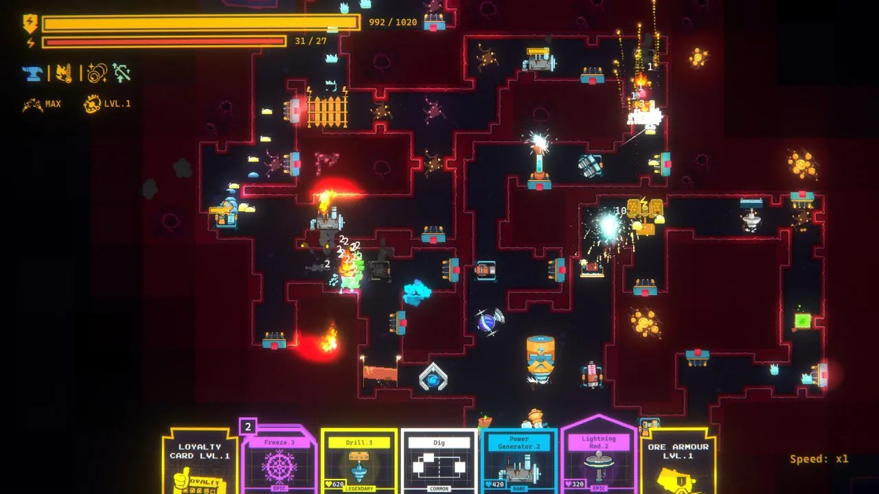 Скриншот 2 игры Into the Slimy Mines