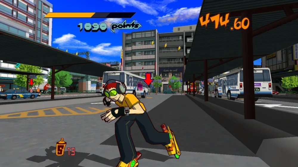 Скриншот 3 игры Jet Set Radio HD