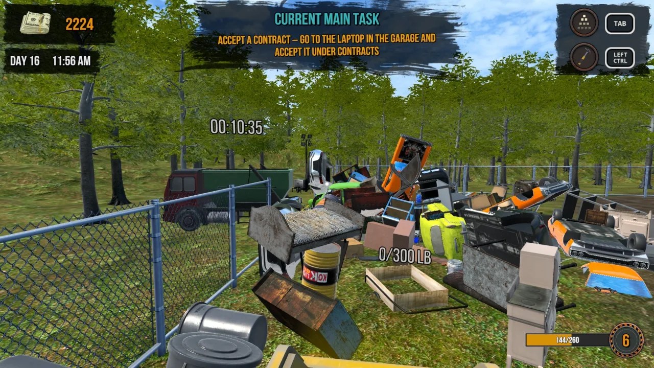 Скриншот 5 игры Junkyard Builder
