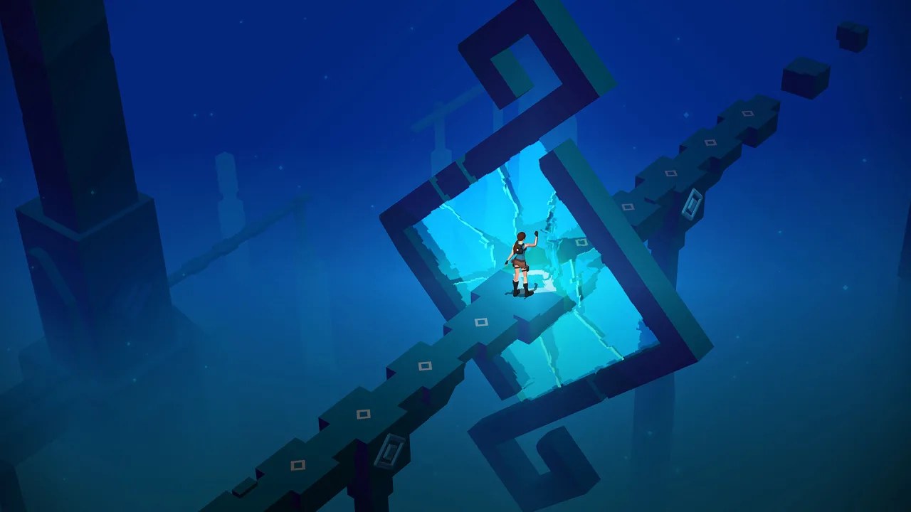 Скриншот 3 игры Lara Croft GO