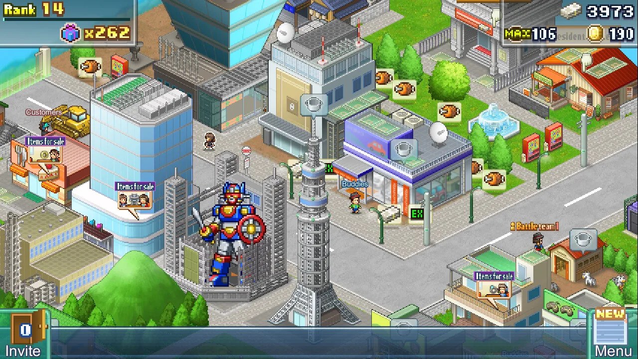 Скриншот 3 игры Legends of Heropolis DX