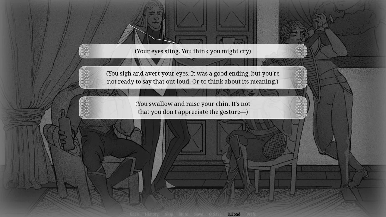 Love the Guard, Be the King - A Visual Novel - скриншот
