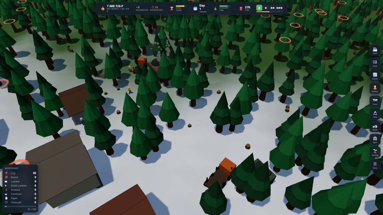 Скриншот 4 игры Lumber Tycoon Island