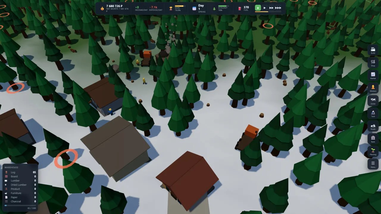 Скриншот 2 игры Lumber Tycoon Island