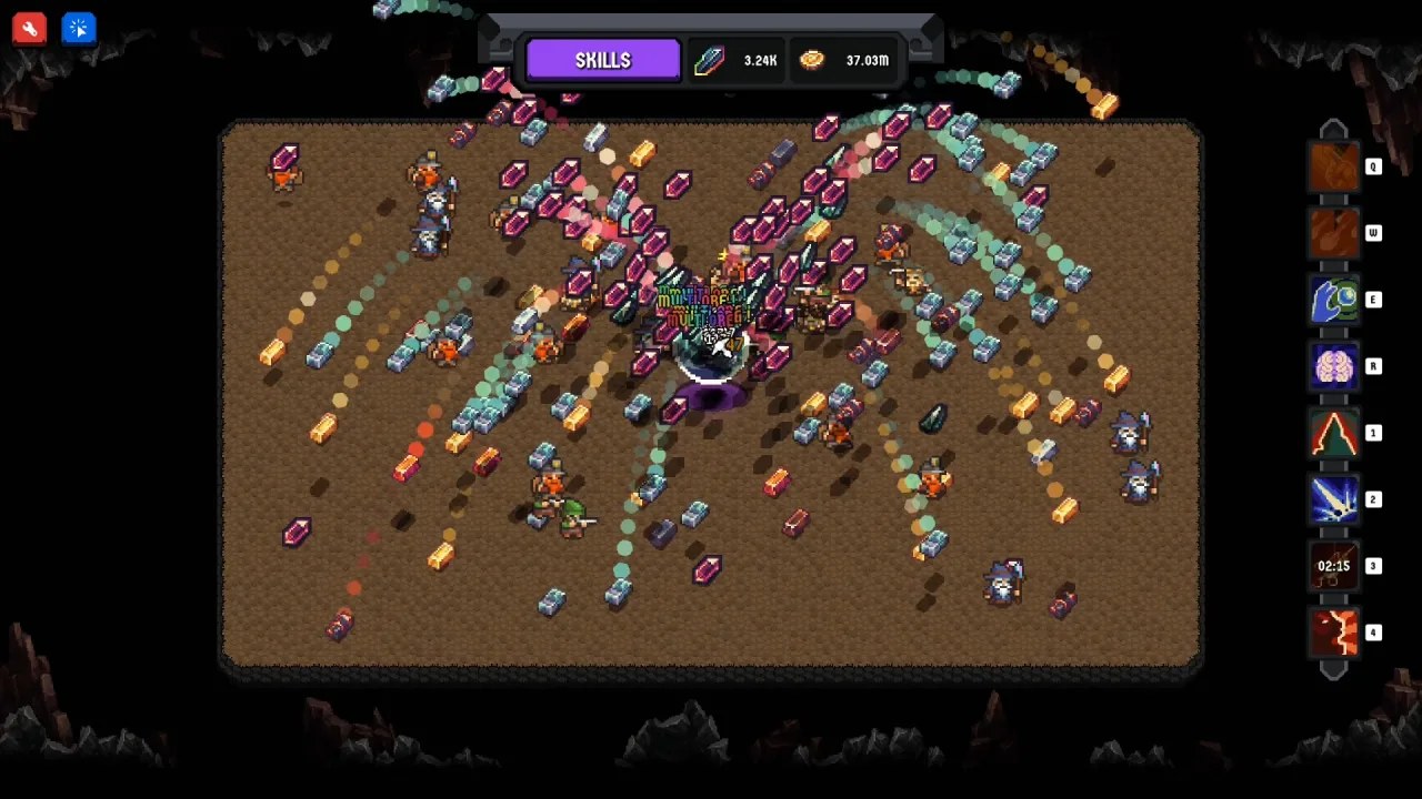 Скриншот 4 игры Mining and Dwarves