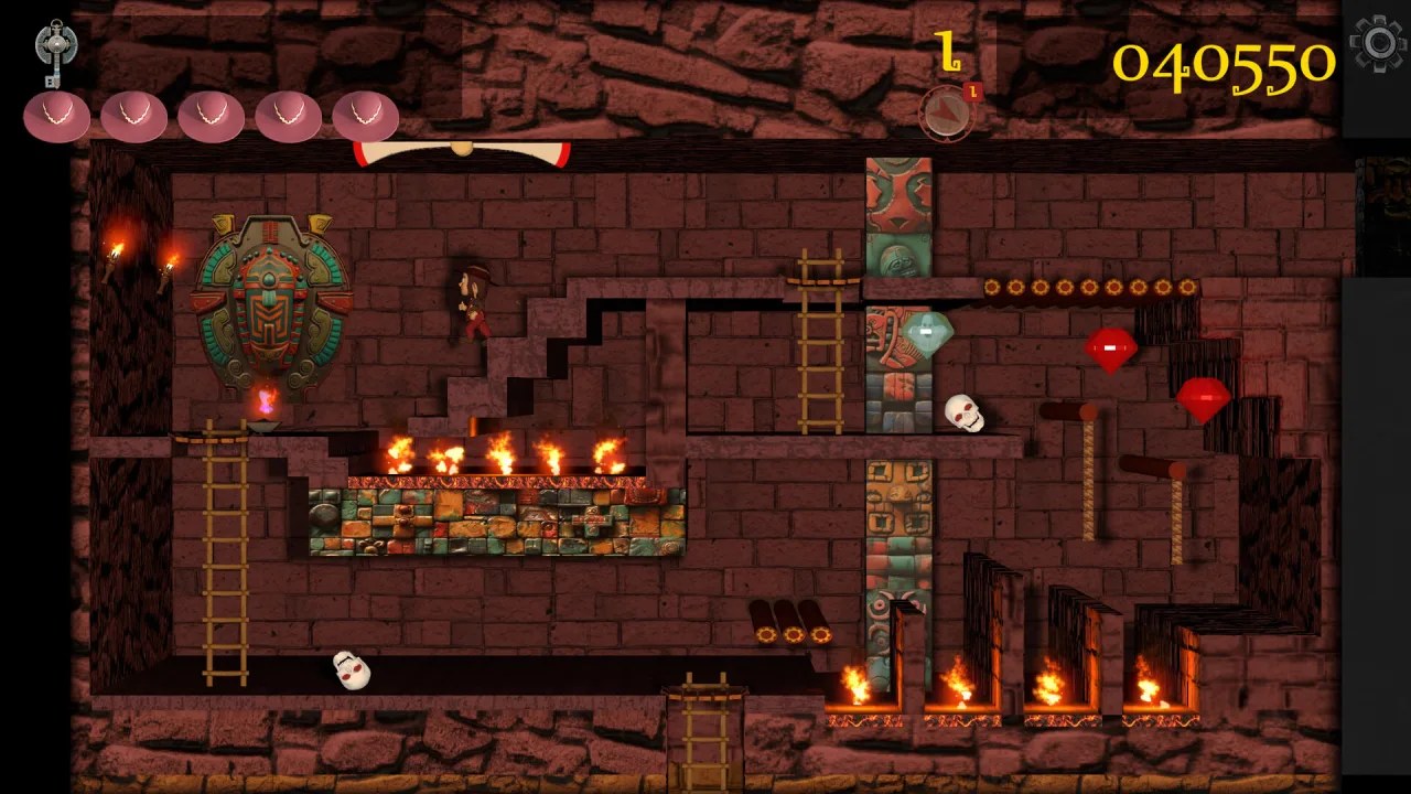 Скриншот 6 игры Montezuma's Revenge - The 40th Anniversary Edition
