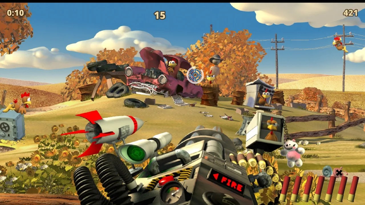 Скриншот 3 игры Moorhuhn X - Crazy Chicken X