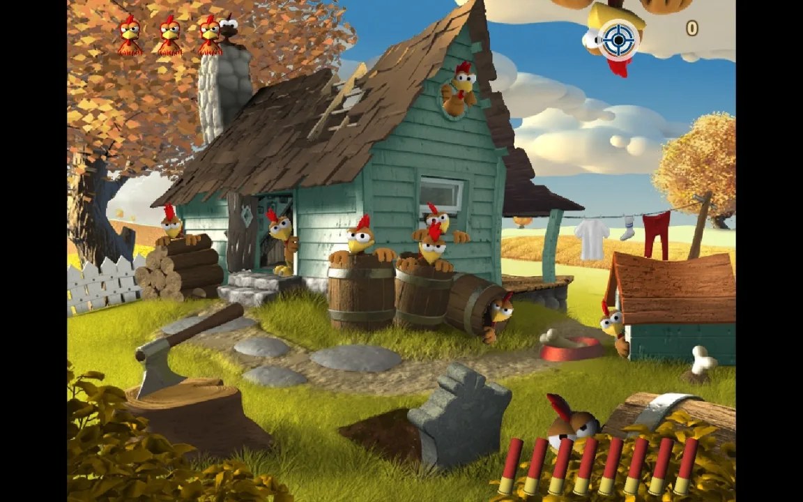 Скриншот 2 игры Moorhuhn X - Crazy Chicken X
