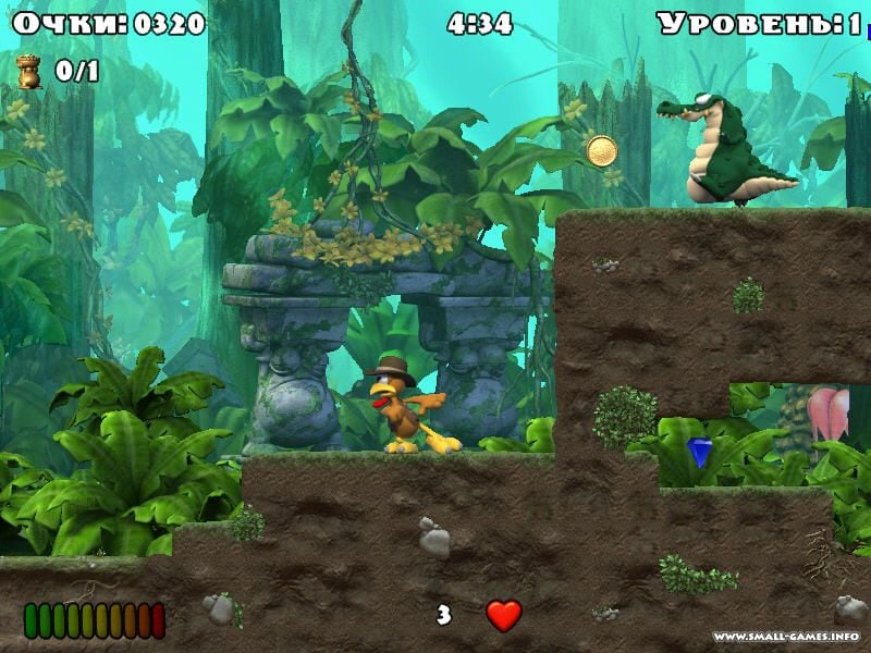 Скриншот 2 игры Морхухн Джонс и забытый амулет