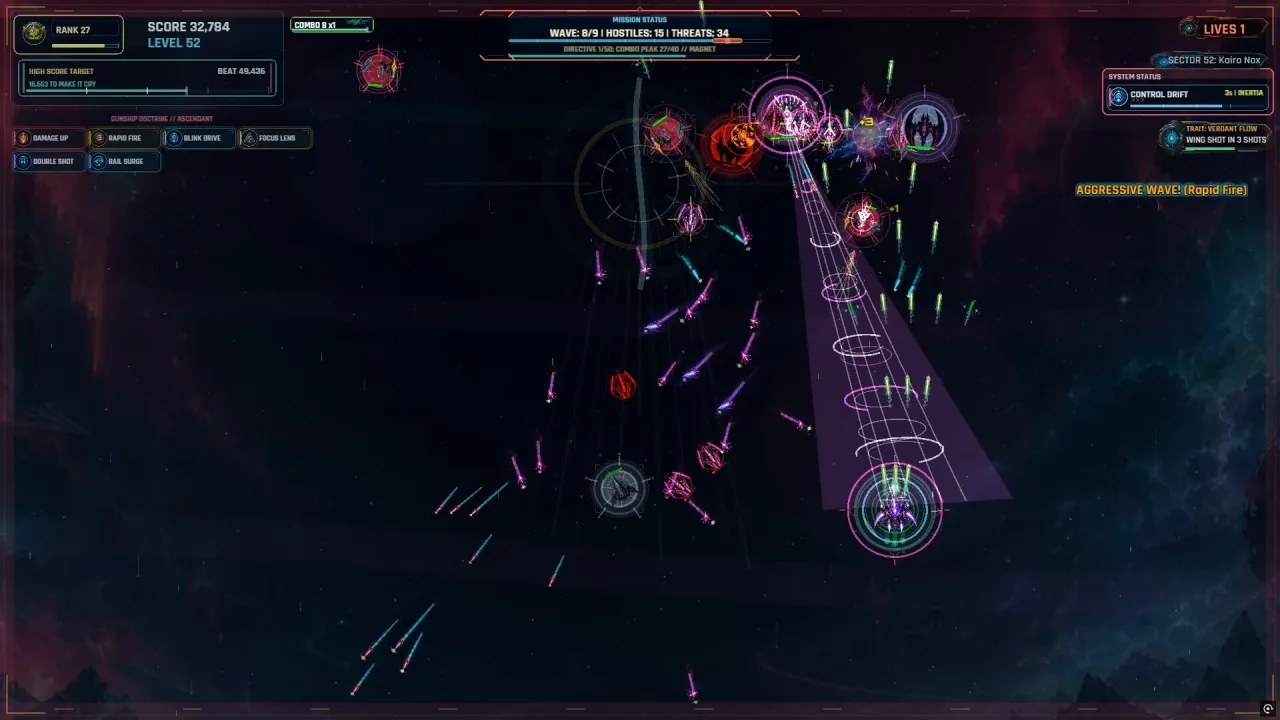 Скриншот 5 игры Nova Swarm