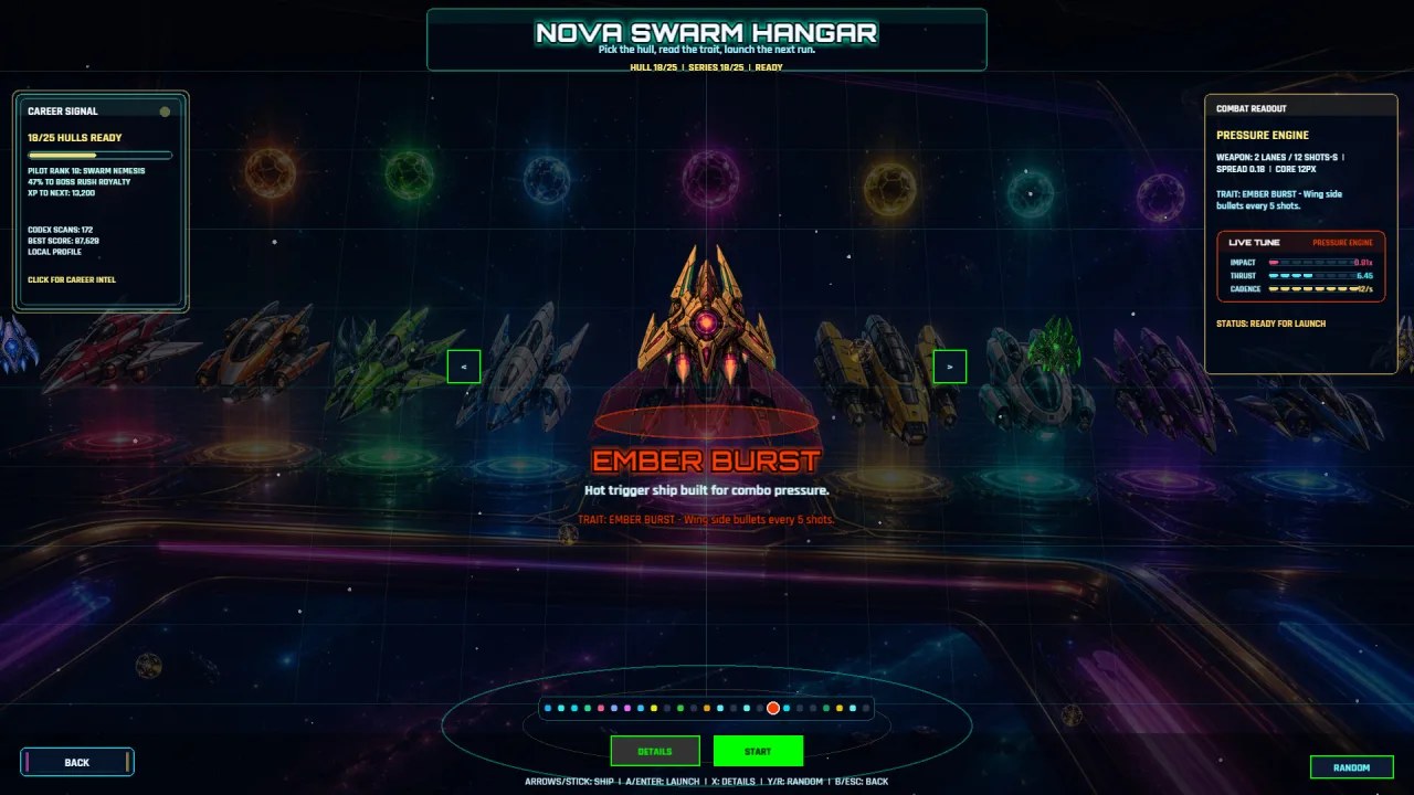 Скриншот 2 игры Nova Swarm