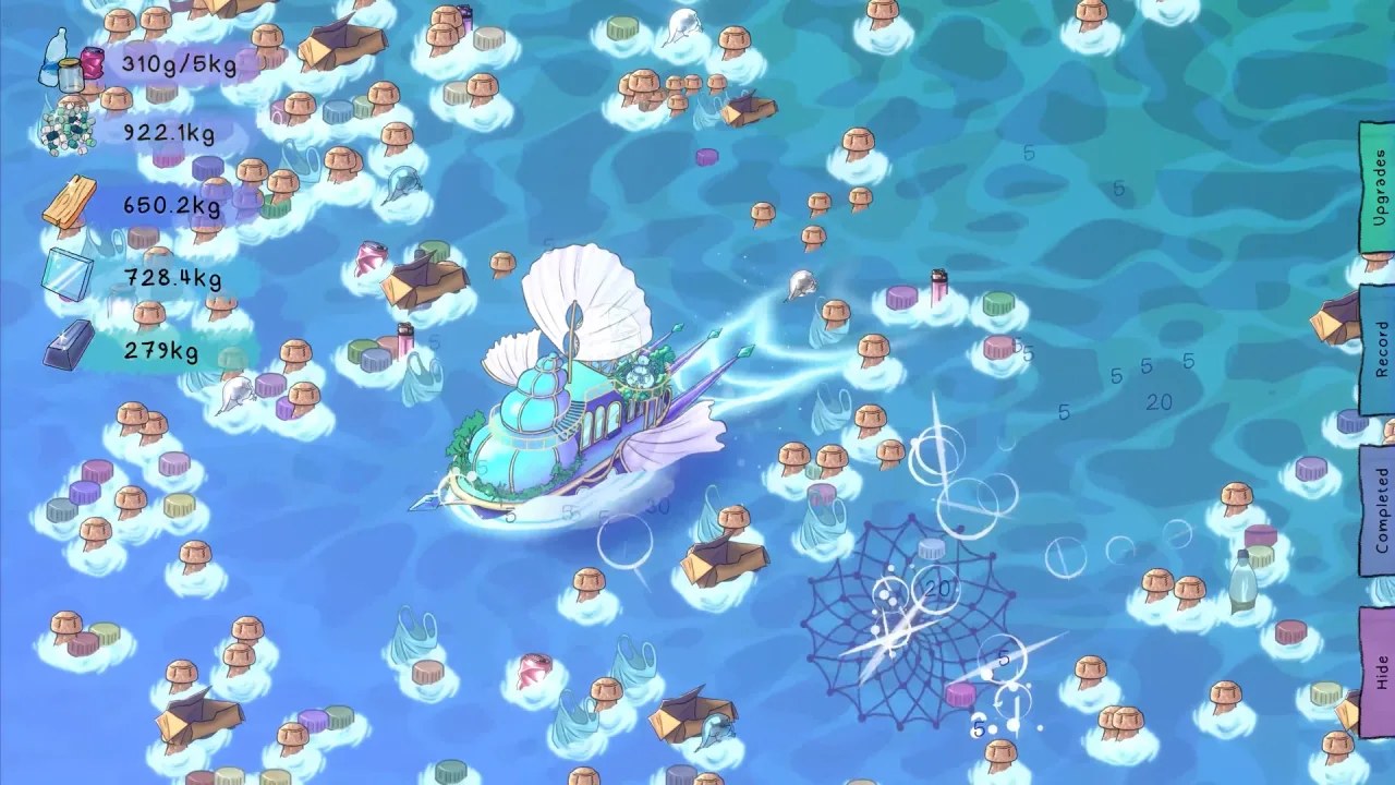 Ocean Cleaner Idle - скриншот