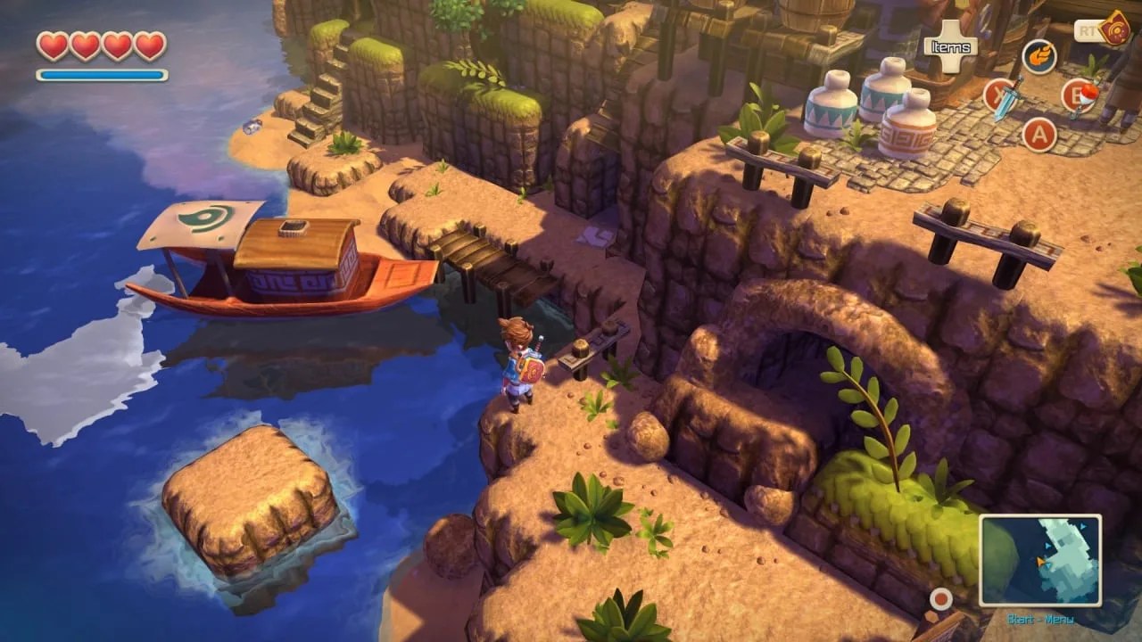Oceanhorn: Monster of Uncharted Seas - скриншот