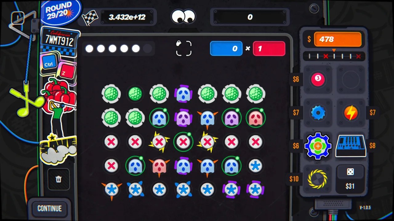 Скриншот 4 игры Pegs X Stickers