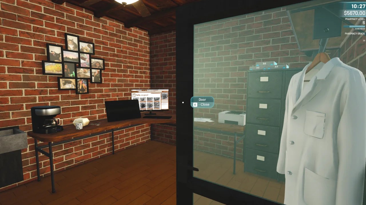 Скриншот 2 игры Pharmacy Store Simulator