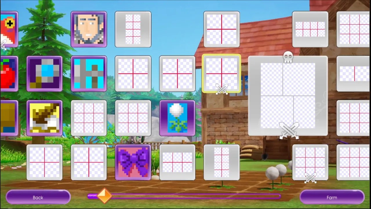 Скриншот 1 игры Piczle Cross: Rune Factory