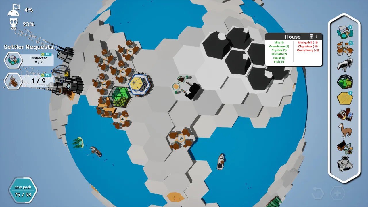 Скриншот 2 игры Planet Pioneers